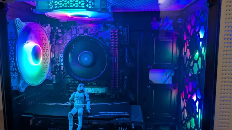 PC GAMING RTX 2060 RYZEN 5 5500 | 16GB | NVMe afbeelding 2