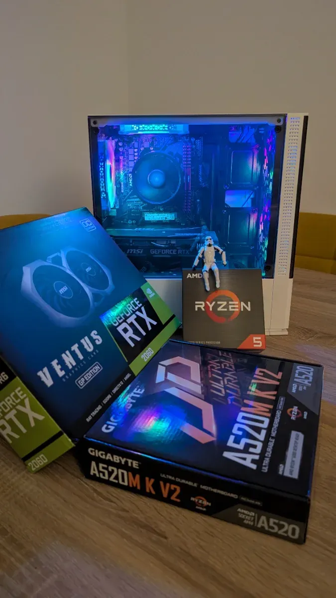 PC GAMING RTX 2060 RYZEN 5 5500 | 16GB | NVMe afbeelding 9