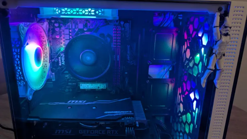 PC GAMING RTX 2060 RYZEN 5 5500 | 16GB | NVMe afbeelding 4