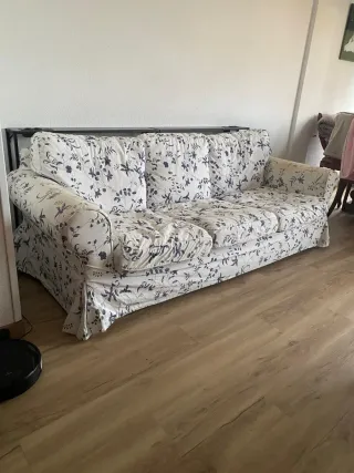 Sofá Chester 3 plazas tela floral