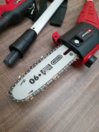 Einhell Una podadora de pértiga a batería