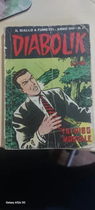 Diabolik inediti originali anno 1969 VIII