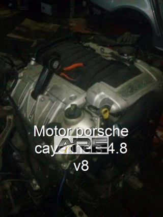 Motor porsche cayenne s 4.8 v8.