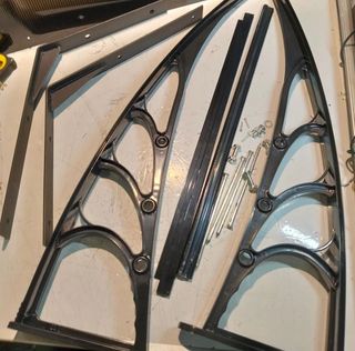 Garaje robot cortacésped Arebos 102x79x46 cm