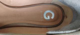 Bailarinas Guess Beige/Dorado Talla 39