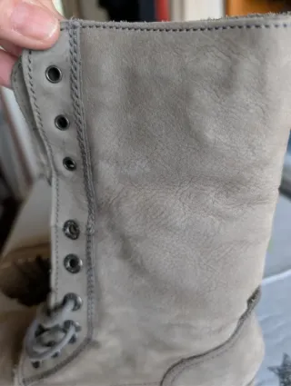 Stivali beige/grigi #neve #bata #scarponcini