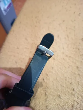 Reloj deportivo/diario negro