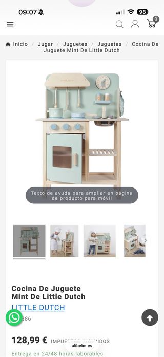 Cocina Little Dutch para niños