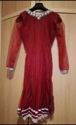 Traje Anarkali Fiesta India