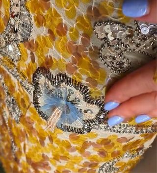 Falda Lentejuelas Bordada Edición Limitada