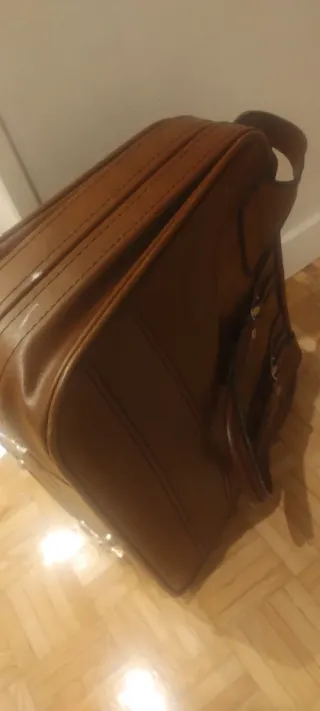 Regalo maleta Marrón Vintage Años 80