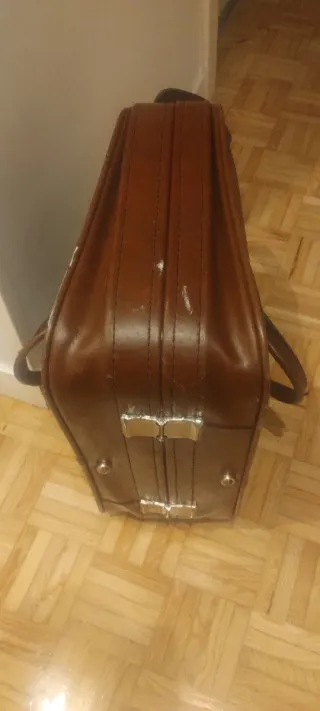 Regalo maleta Marrón Vintage Años 80