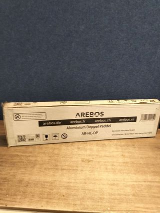 Arebos Remo Doble Sup para Canoa  Pala de Kayak