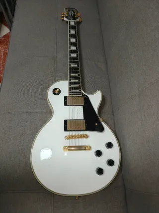 Epiphone Les Paul Custom Alpine Wite