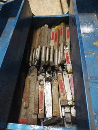 Lote cuchillas torno