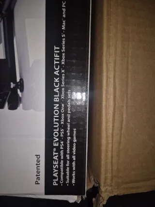 Cockpit Simracing Playseat Evolution Black Actifit