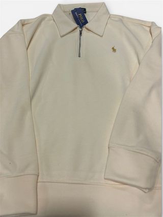 Polo Ralph Lauren Beige Cremallera Media Talla M