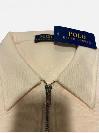 Polo Ralph Lauren Beige Cremallera Media Talla M