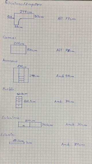 Muebles habitación juvenil