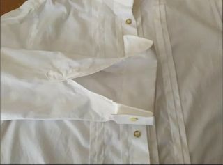 Camicia da smoking bianca