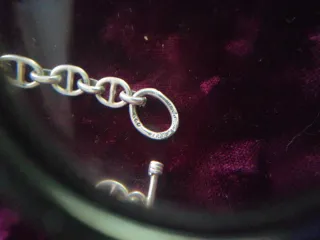 Pulsera eslabones plata