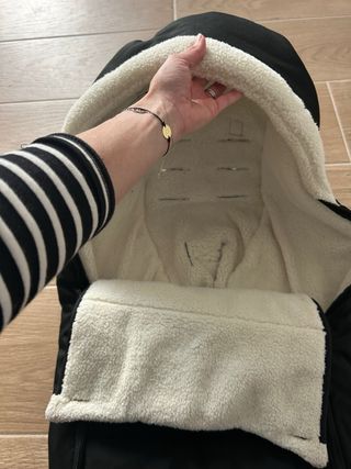 Saco Cubrepiernas Stokke YOYO Negro