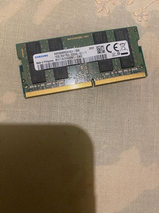 Memoria RAM Samsung 16GB DDR4 Portátil