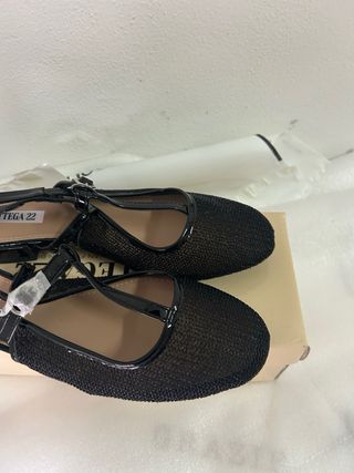 Ballerine nere donna Tg 38 nuova