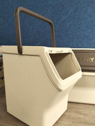 3 Cubos reciclaje TATAY 20L - Beige