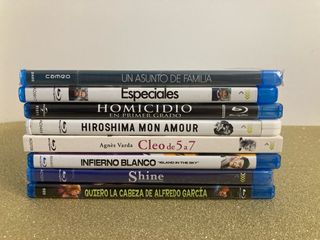 Lote 8 Películas Blu-ray