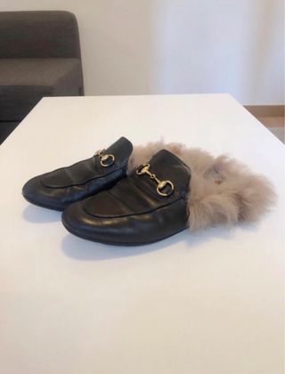 Mocasines Gucci Princetown cordero