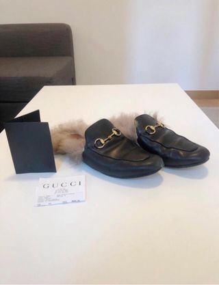 Mocasines Gucci Princetown cordero