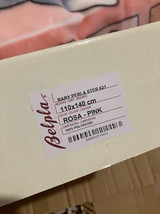 Manta bebé Belpla osito y estrellas