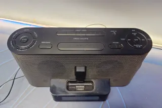 Radio Reloj Sony ICF-CS10IPMK2 Negro