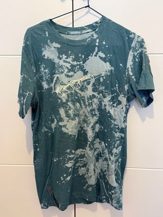 Camiseta Nike verde efecto tie-dye