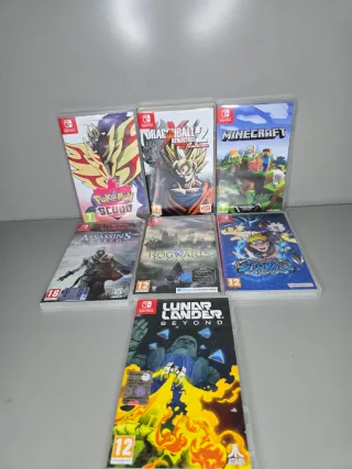 Lotto 6 giochi Nintendo Switch