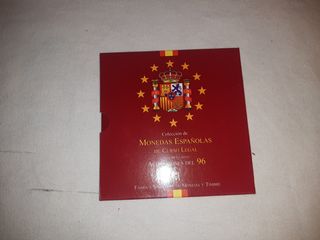 Colección Monedas Españolas 1996