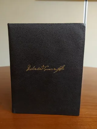 Baltasar Gracián, Obras Completas. Aguilar, 1967.