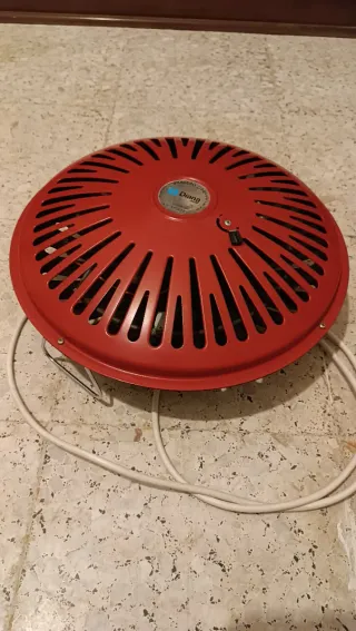 Mesa camilla madera con cristal y brasero