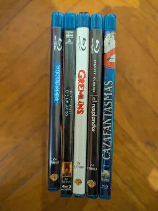 Lote 5 Blu-ray Cine Clásico y Terror