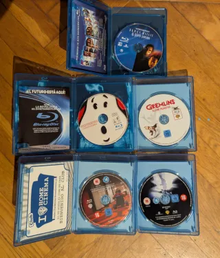 Lote 5 Blu-ray Cine Clásico y Terror