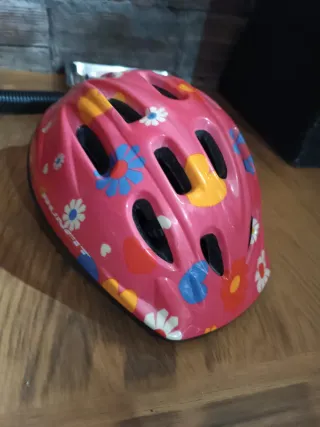 Casco bici niña