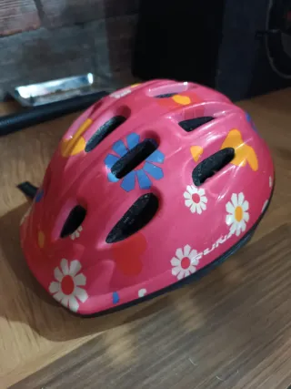 Casco bici niña