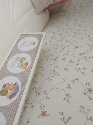 Marco lámina infantil ángeles