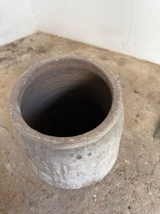 Tinaja de barro antigua 40cm