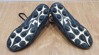 Botas de fútbol Joma Alfonso Negras y Plateadas