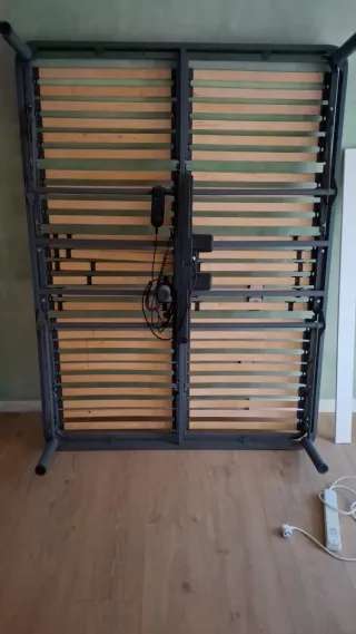 Somier Metálico y Madera