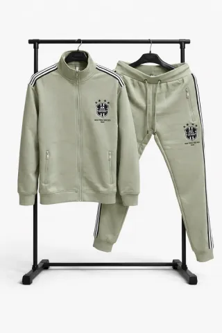 Tuta sportiva uomo verde