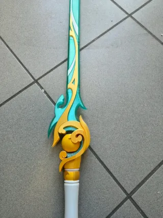 Arma Cosplay Genshin Zibai 3d stampa