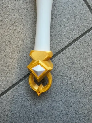 Arma Cosplay Genshin Zibai 3d stampa